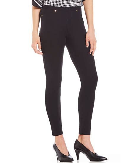michael kors twill leggings